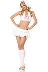 View Item Adult Ladies 8-10 4pc Plush Sexy Cute Lamb Fancy Dress Sexy Costume Dancewear